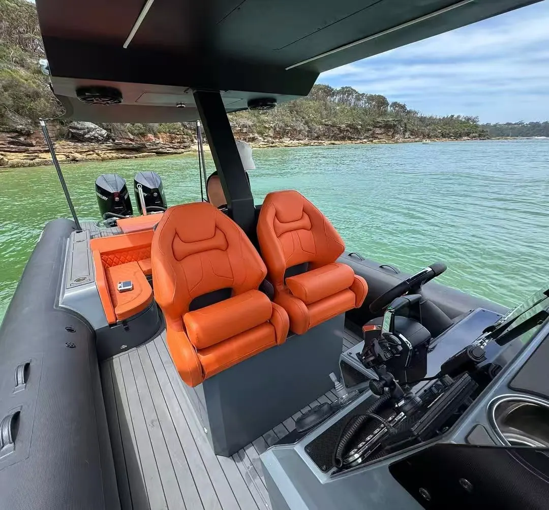 NIVO 960 with twin Mercury outboards